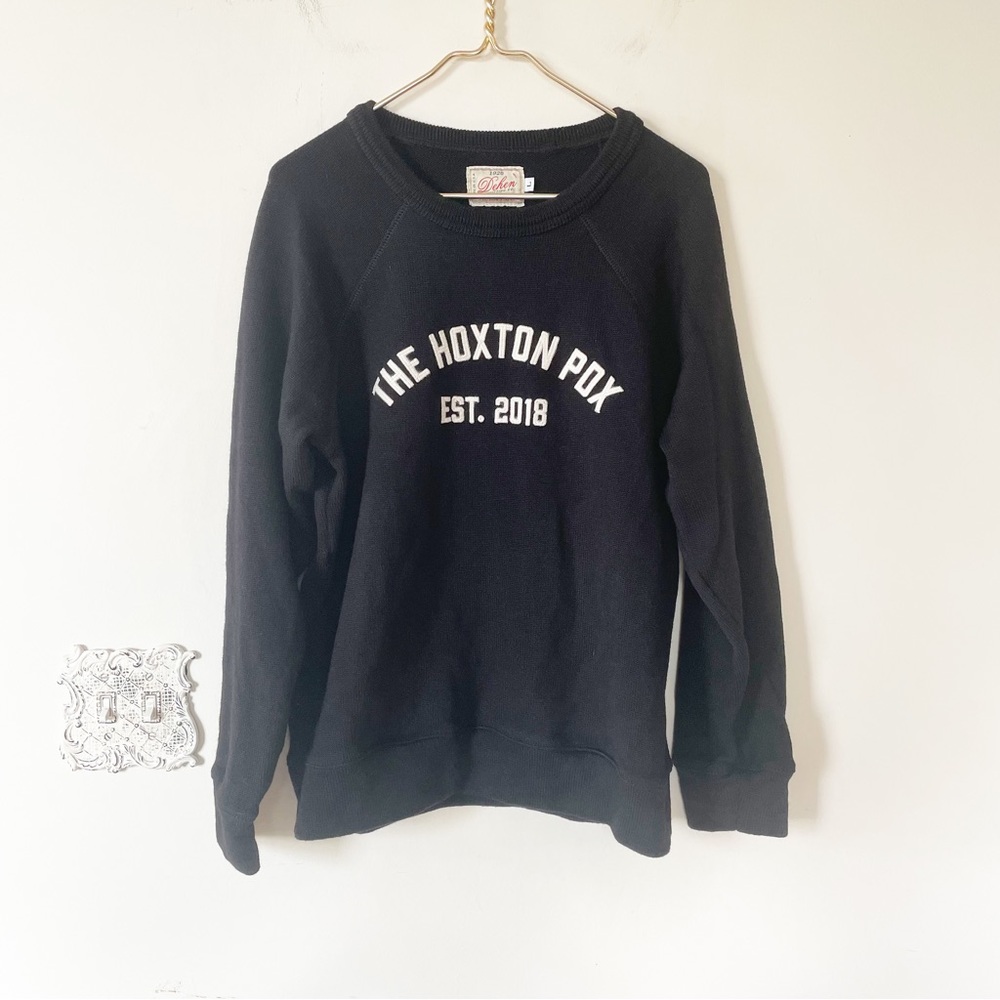 Dehen Knitting Co x The Horton Pox Wool Sweatshirt Sweater L